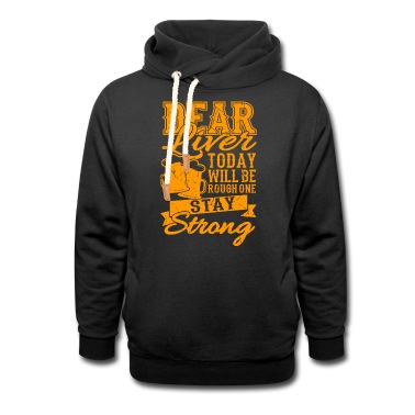 Abschlussfahrt Hoodie - Dear Liver Stay Strong Sauf Spruch Alkohol Saufen