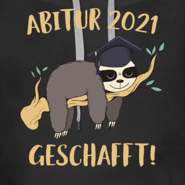 Abschlussfahrt Hoodie - Abitur 2021 Geschafft Abi 2021 Geschenk Abschluss