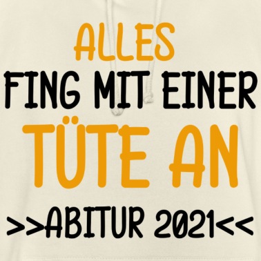 Abschlussfahrt Hoodie - Alles Fing Mit Tüte An Abitur 2021 Corona Abschluß