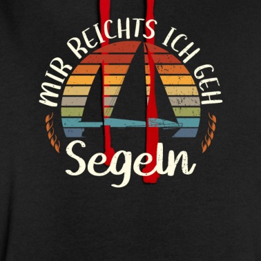 Abschlussfahrt Hoodie - Mir Reichts Ich Geh Segeln Boot Segler Kapitän