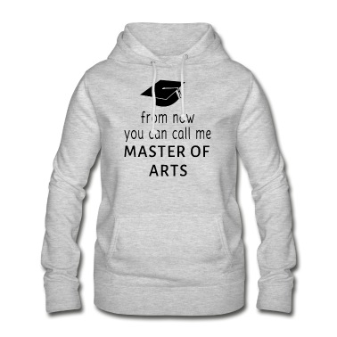 Abschlussfahrt Hoodie - Master of Arts