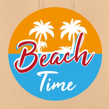 Abschlussfahrt Hoodie - Beach Time / Strandzeit