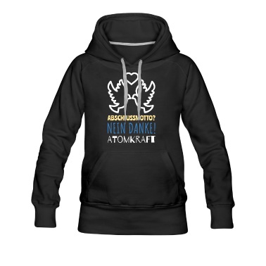 Abschlussfahrt Hoodie - Abschlussmotto Nein Danke Atomkraft. Geschenk