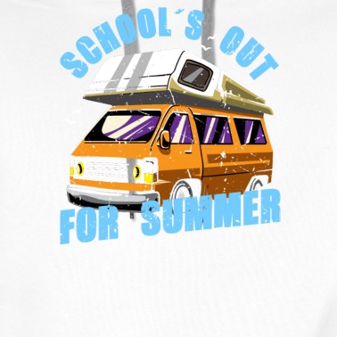 Abschlussfahrt Hoodie - Schools out Camper für Schüler u. Lehrer Ferien