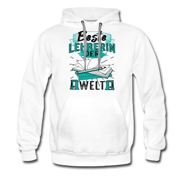 Abschlussfahrt Hoodie - Beste Lehrerin der Welt Abschied Spruch