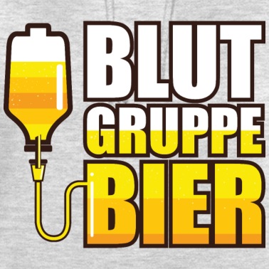 Abschlussfahrt Hoodie - Blutgruppe Bier Biertrinker Geschenk