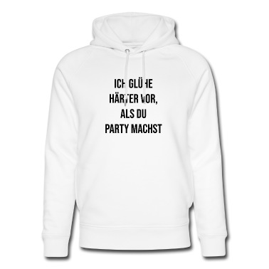 Abschlussfahrt Hoodie - Ich glühe härter vor, als du Party machst!