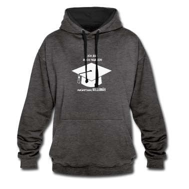 Abschlussfahrt Hoodie - Zukunftiger Millionaer Abi STudium Abschluss