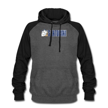 Abschlussfahrt Hoodie - Urlaub in Santorin - Weiße Häuser Griechenland