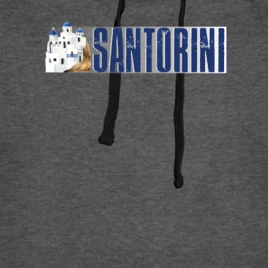 Abschlussfahrt Hoodie - Urlaub in Santorin - Weiße Häuser Griechenland