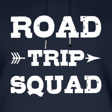 Abschlussfahrt Hoodie - ROAD TRIP SQUAD Reisegruppe Sommer Urlaub