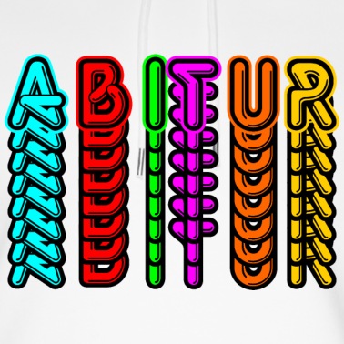 Abschlussfahrt Hoodie - Abitur Abi Party neon Schulabschluss Abschluss 90e