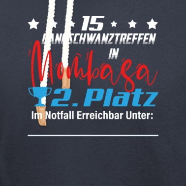 Abschlussfahrt Hoodie - Langschwanztreffen in Mombasa