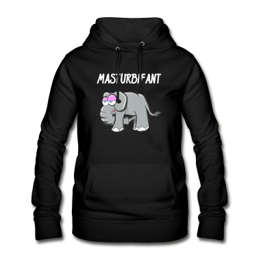 Abschlussfahrt Hoodie - Elefant, Lustig Mastubieren