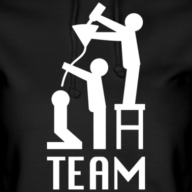 Abschlussfahrt Hoodie - Biertrichter mit Schlauch Team