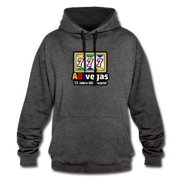 Abschlussfahrt Hoodie - ABIvegas 12 Jahre Gluecksspiel Abitur Spruch