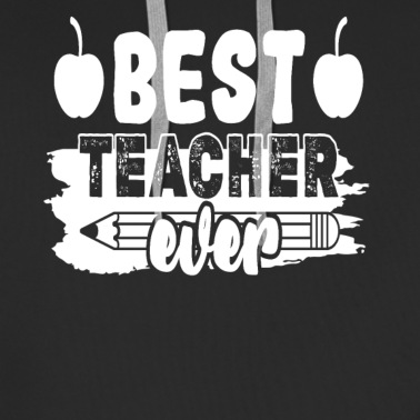 Abschlussfahrt Hoodie - Bester Lehrer der Welt Abschluss Spruch Geschenk