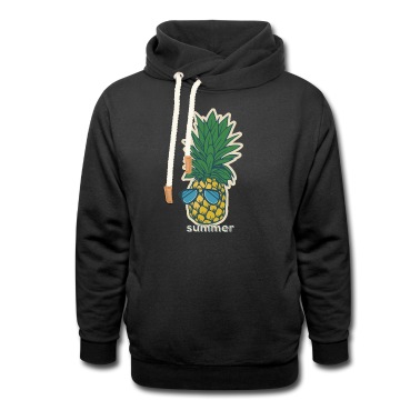 Abschlussfahrt Hoodie - cool ananas