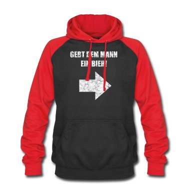 Abschlussfahrt Hoodie - Gebt dem Mann ein Bier! Geschenk Alkohol Party