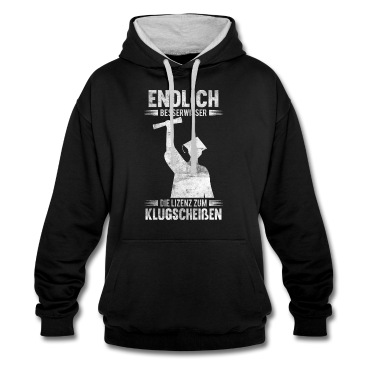 Abschlussfahrt Hoodie - Bachelor 2021 Student Endlich Besserwisser Uni