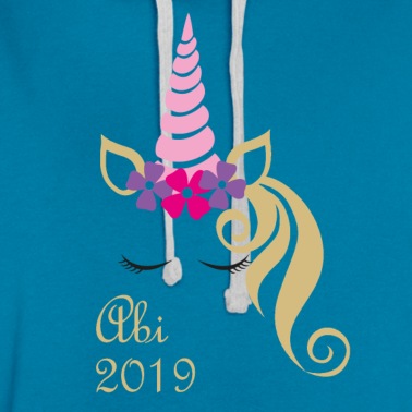 Abschlussfahrt Hoodie - Abitur Abschluss Einhorn Geschenkidee