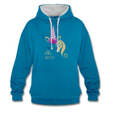 Abschlussfahrt Hoodie - Abitur Abschluss Einhorn Geschenkidee