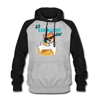 Abschlussfahrt Hoodie - Es eskaliert eh! Katze im Bierpool Party T-Shirt