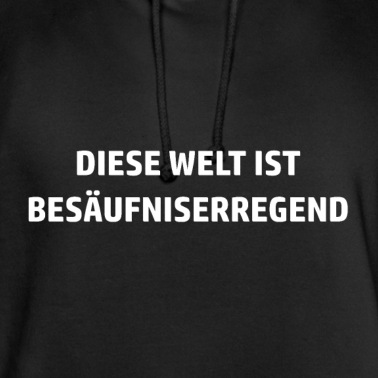 Abschlussfahrt Hoodie - Diese Welt ist besäufniserregend