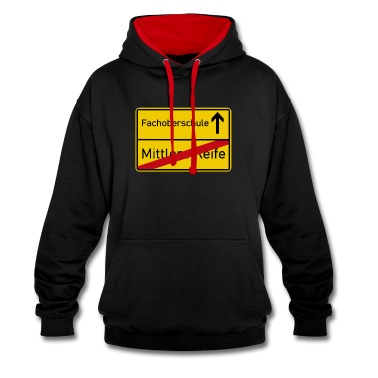 Abschlussfahrt Hoodie - Tschüss Fachoberschule Hallo Mittlere Reife