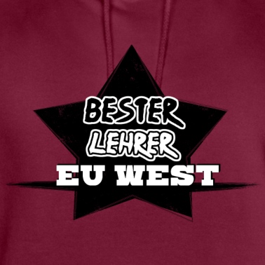 Abschlussfahrt Hoodie - Bester Lehrer EU West
