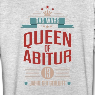 Abschlussfahrt Hoodie - Queen of Abitur Studium Abschluss Klasse Das wars