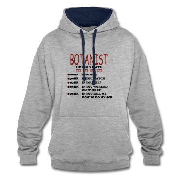 Abschlussfahrt Hoodie - Gärtner Botaniker Stundenlohn