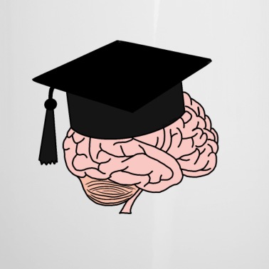 Abschluss Emaille Tasse - Abschluss Studium