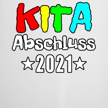 Abschluss Emaille Tasse - Kita abschluss 2021