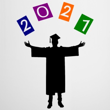 Abschluss Emaille Tasse - Abschluss 2021