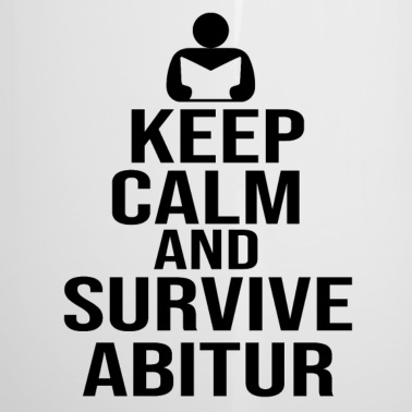 Abschluss Emaille Tasse - Abi, Abschluss, Matura | Design