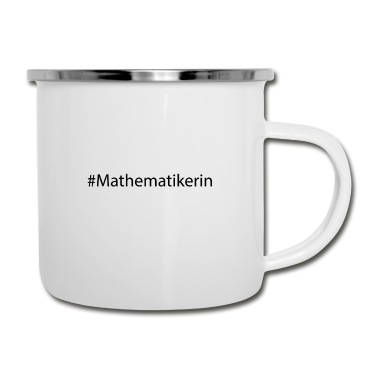 Abschluss Emaille Tasse - #Mathematikerin Abschluss Beruf Feier
