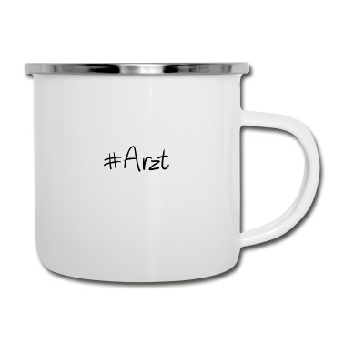 Abschluss Emaille Tasse - #Arzt Abschluss Beruf Feier