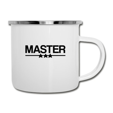Abschluss Emaille Tasse - Abschluss Motto | graduation - design Master