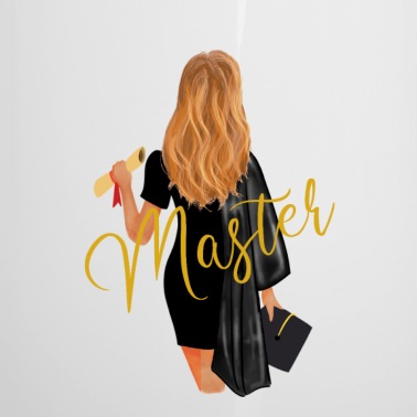 Abschluss Emaille Tasse - Master Abschluss Uni Absolvent Frauen