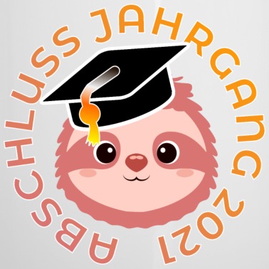 Abschluss Emaille Tasse - ABSCHLUSS JAHRGANG 2021 AUSBILDUNG ABITUR SCHULE