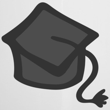 Abschluss Emaille Tasse - Abschluss Studium Hut