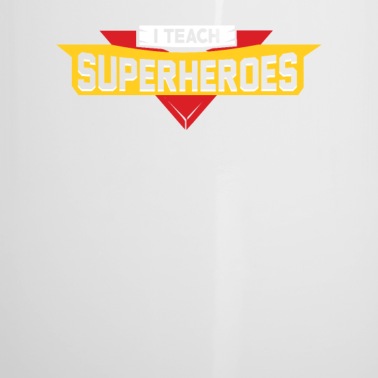 Abschluss Emaille Tasse - Superhelden Lehrer Lehrerin Abschluss Geschenk