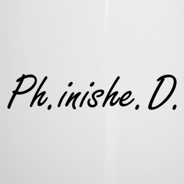 Abschluss Emaille Tasse - Abschluss Doktorarbeit Phd Student