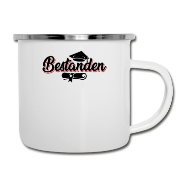Abschluss Emaille Tasse - Bachelor Master Abschluss Promotion Sponsion Uni