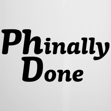 Abschluss Emaille Tasse - Phd Abschluss Degree Doktortitel