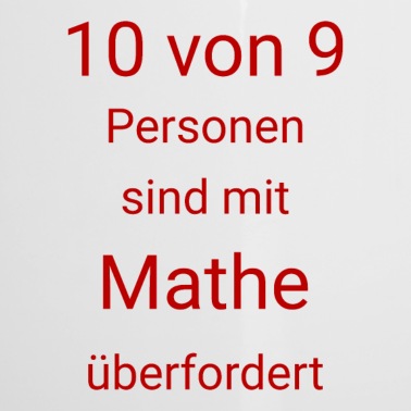 Abschluss Emaille Tasse - Schule Mathe Lustig Schüler Humor Lachen Abschluss