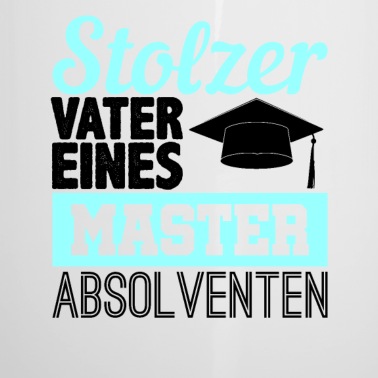 Abschluss Emaille Tasse - Abschluss Bachelor Master Uni FH Sponsion Geschenk