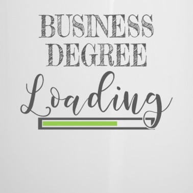 Abschluss Emaille Tasse - Business School Student Gift Business Abschluss