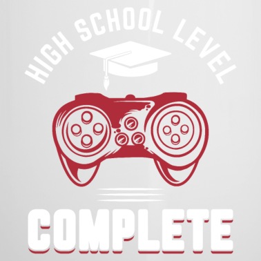 Abschluss Emaille Tasse - Schulabschluss komplett, Schule, Abschluss